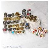 Novelty Rings, Sports, Military, Cartoons (53)