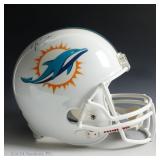 Miami Dolphins Nick Buoniconti Sgd FS Helmet LEAF