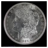 1921 (P) USA Silver Morgan Dollar (BU)