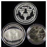 99% Silver Chicago Bulls, Batman Rd & Clad Olympic