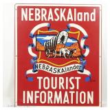 1965 Nebraskaland Tourism Information 2-Side Sign
