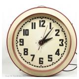 2 Foot Vintage Cleveland Electric Clock - Works