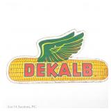 Dekalb Winged Corn Seed Masonite (?) Sign