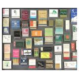 Framed Vintage Matchbook Collection