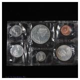 1965 Canada Silver 6-Coin P/L Mint Set