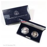 (1993) WWII 50th Anniv. Comm. 2-Coin Proof Set