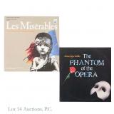 Vinyl Records Les Misï¿½rables, Phantom Of The Opera