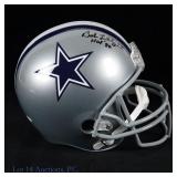Dallas Cowboys Bob Lilly Signed FS Helmet JSA