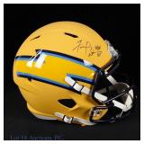 San Diego Chargers Fred Dean Replica FS Helmet COA