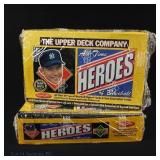2 Sealed Boxes 1994 Upper Deck All Time Heroes