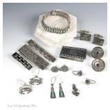 Mixed Sterling Silver Jewelry Lot
