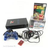 PlayStation 2 PS2 Console, Games (10), Accessories