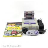 Super Nintendo SNES Console, Guides, Games (5)