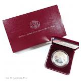 1988s US Mint Silver Seoul Olympic Com $1 in OGP