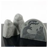 Two Stone Carvings
