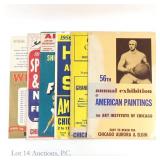 1940s / 1950s Chicago Train Advertisement Posters