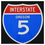 Oregon I-5 Interstate Sign