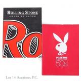Playboy The 50s, 40 Yrs Rolling Stone Books (2)