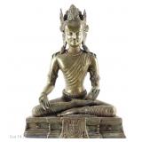 Bronze Bodhisattva Avalokiteshvara Statue, 14"