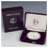 1988-S USA American Silver Proof Eagle $1 in OGP