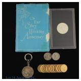 Various USA Silver & Clad Dollar Coins (25)