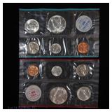 1964 USA 90%-Silver Mint Set in OBP