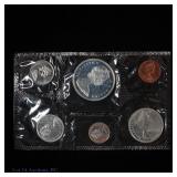 1966 Canada Silver 6-Coin P/L Mint Set