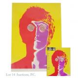 John Lennon Avedon Look Magazine & Poster