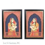 Two Matching Full Size Bani Thani Reproductions