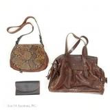 Three High-End Purses (Beguelin, Bottega Venetta)