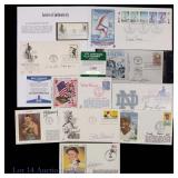 Signed First Day Covers Of Athletes (9)