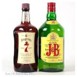 J&B Scotch + Seagram