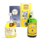 Cutty Sark & Dewar