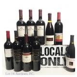 California Red Wines Lot (10) NO SHIPPING