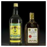 Vintage Bacardi 1873, Wray & Nephew Overproof Rum