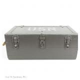 U.S Navy Storage Box Locker & Padlock