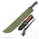 No 4 Mk2 Spike Bayonet, Machete & Knife