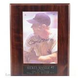 Mickey Mantle Plaque - NO COA (AS IS)