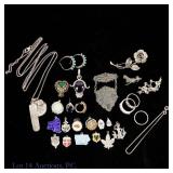 Sterling Silver Jewelry, Charms