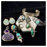 Antique or Vintage Native American Jewelry Lot