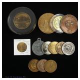 Various Tokens & Medals (13)
