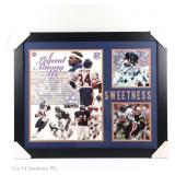 Walter Payton Signed & Framed Legend Poster