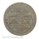 1834 USA Hard Times Token ATTLEBORO, MA (HT-158)