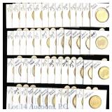 2007s - 2012s USA Proof Presidential $1s, 50