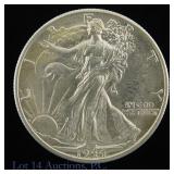 1944-D USA 90%-Silver Walking Liberty 50c