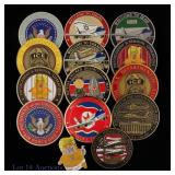 Miscellaneous Presidential Challenge Coins (13)