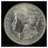 1882-S USA Silver Morgan Dollar (CH BU P/L)