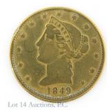 1849 Calif. Prospector Liberty Head Token
