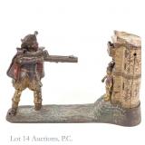 1895 William Tell Mechanical Coin Bank, Working