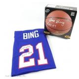 Dave Bing Signed Pistons Jersey & Basketball COA